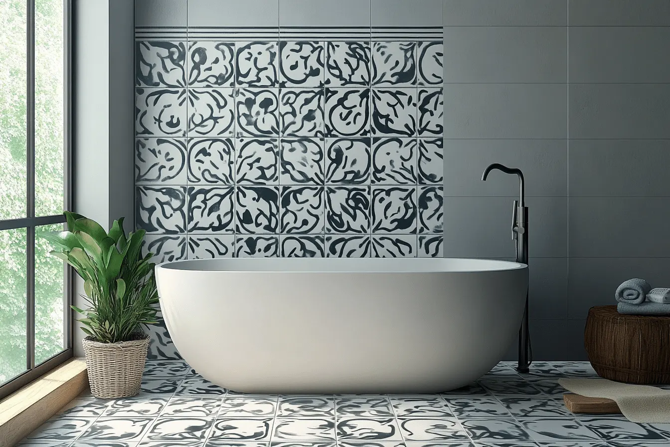 Carreaux de ciment ou imitation : comment choisir le bon matériau pour votre intérieur